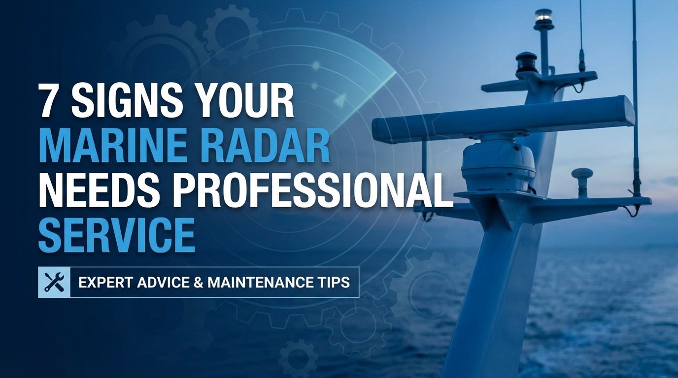 7 Signs Your Marine Radar Needs Professional Service