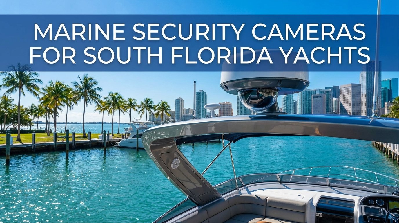 Marine Security Cameras for South Florida Yachts