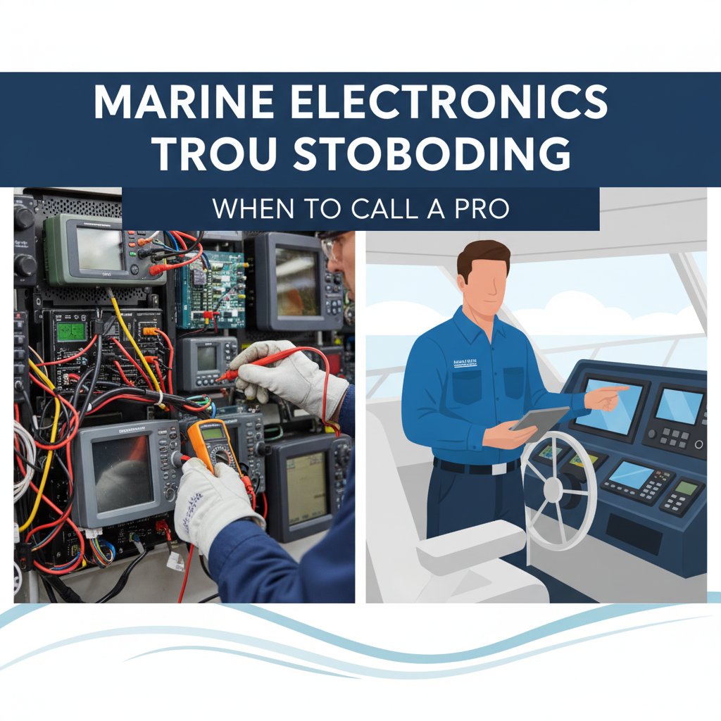 Marine Electronics Troubleshooting: When to Call a Pro