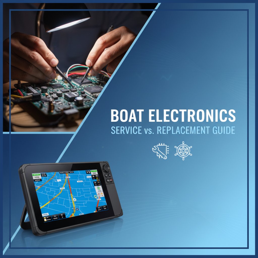 Boat Electronics Service vs. Replacement Guide