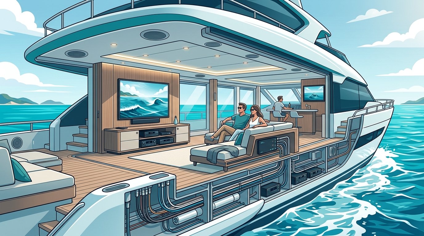 Yacht Entertainment Systems: Marine AV Installation