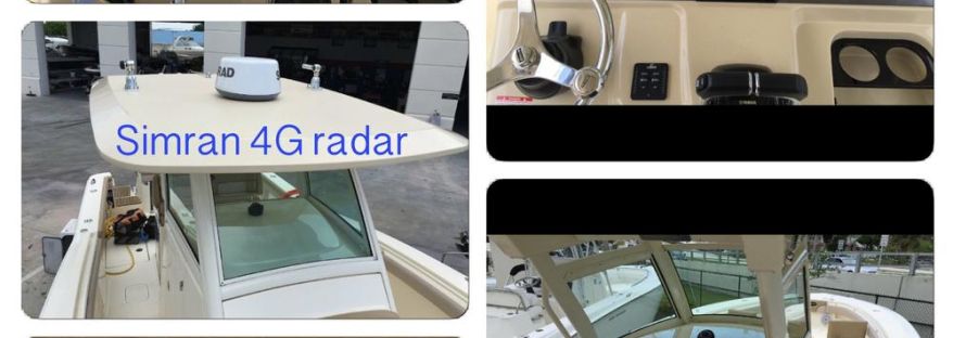 Grady White with Simrad system and 4G Radar